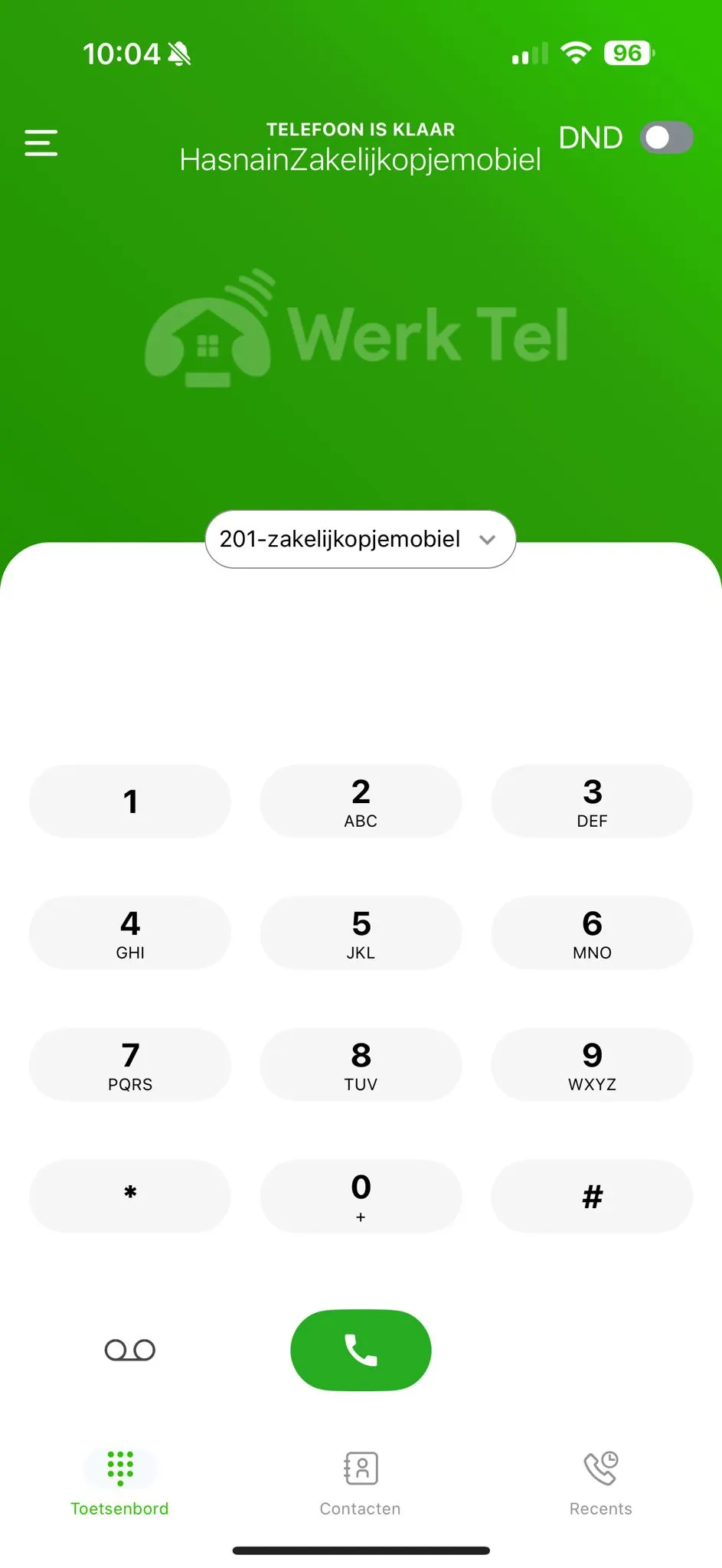 Werk Telefoon beschikbaar in app stores